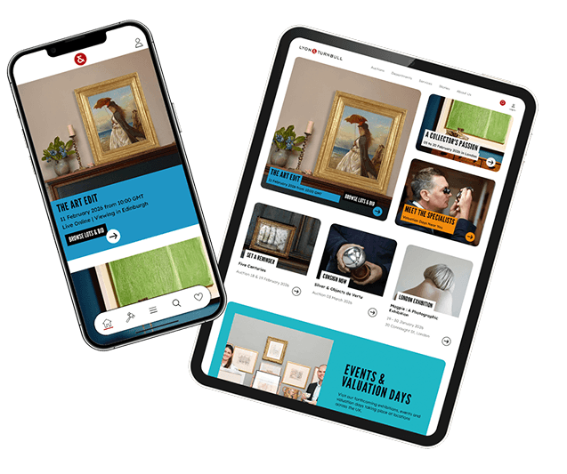 Lyon & Turnbull website on devices
